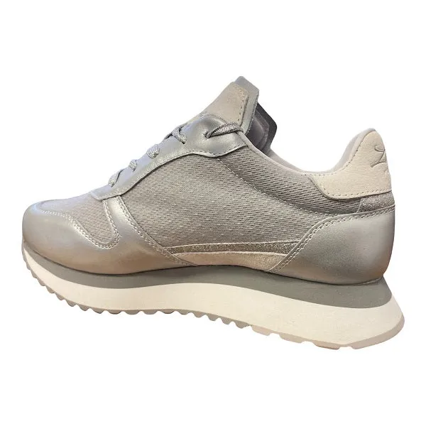 Lotto Leggenda scarpa sneakers da donna Wedgge Metal 217875 97V argento