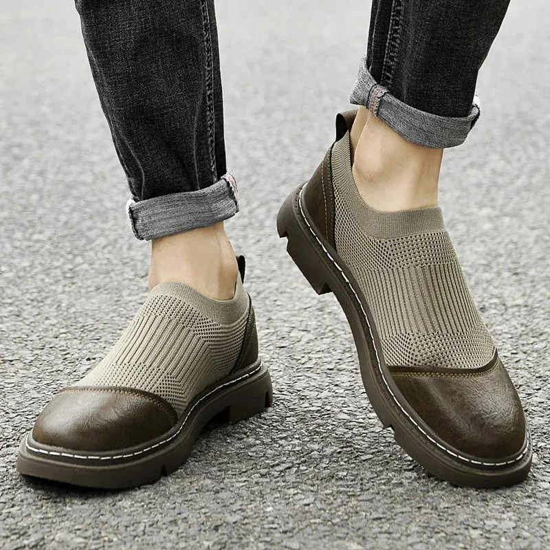 Low Top Solid Slip-On Shoes