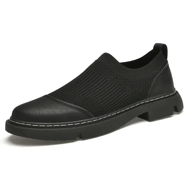 Low Top Solid Slip-On Shoes