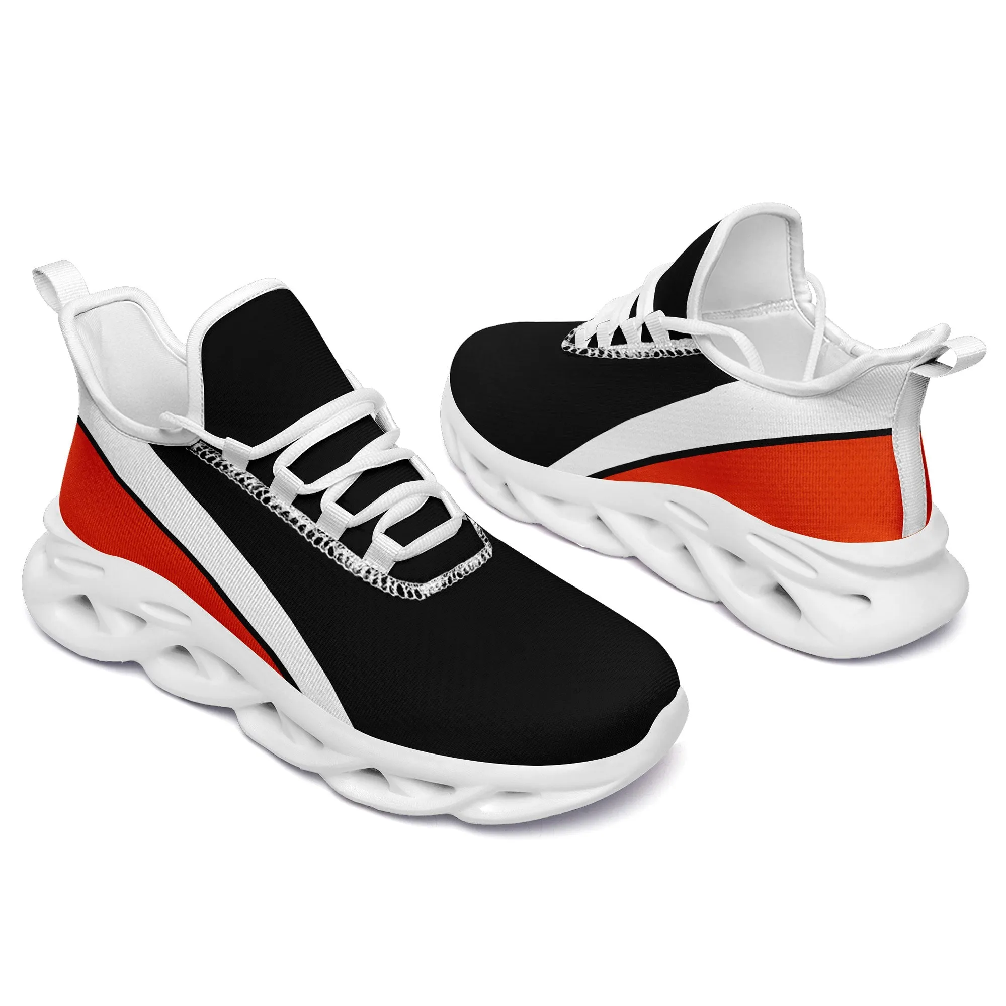 Luxury Gifts,Custom Black Orange Jersey MaxSoul Shoes and Hat Combo Offer Personalized ZH-bd0b007e-a