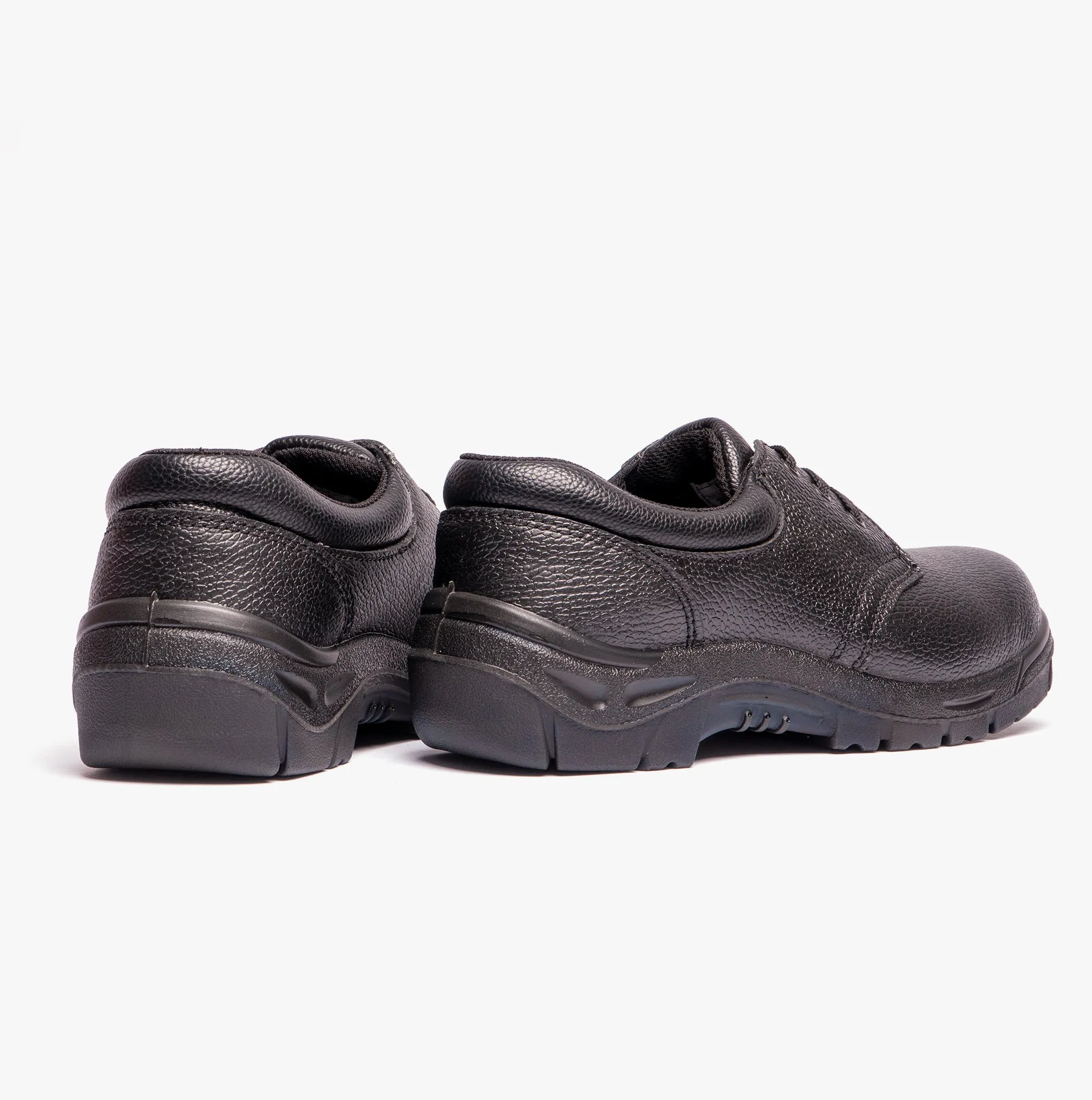 M530A Mens Leather Safety Shoes Black