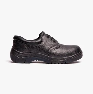 M530A Mens Leather Safety Shoes Black