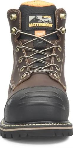 'Matterhorn' Men's 6" I-Beam Int. MetGuard EH WP Comp Toe - Brown