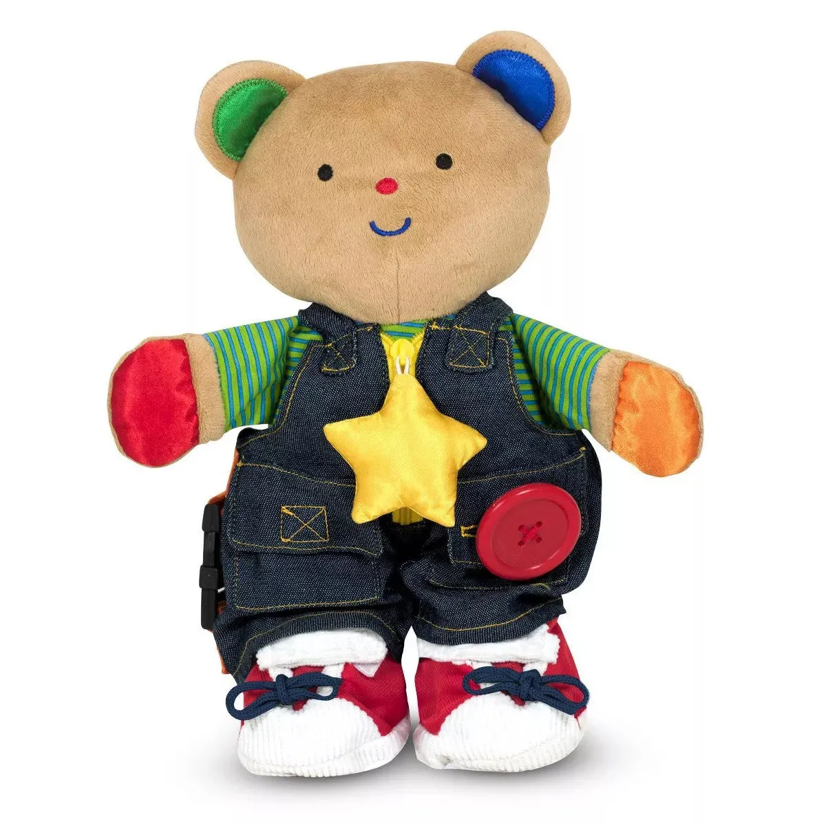 Melissa & Doug Teddy Wear Stuffed Animal Educational Toy