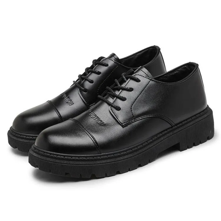 Men's Casual PU Leather Shoes with Thick Sole - ENLEN&BENNA YC8865