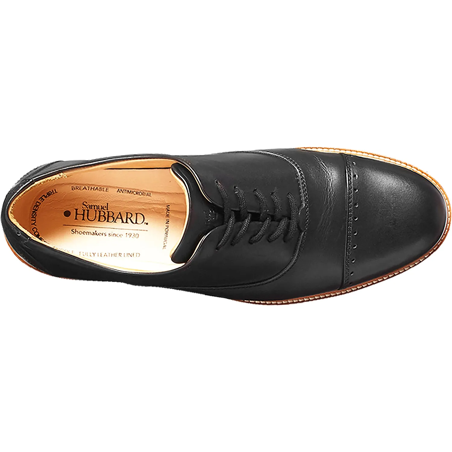 Men's Samuel Hubbard Market Cap Black Leather