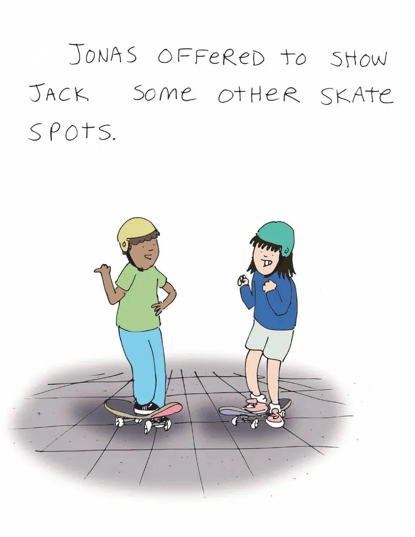 MY FIRST SKATEBOARD BOOK: JONAS MEETS JACK