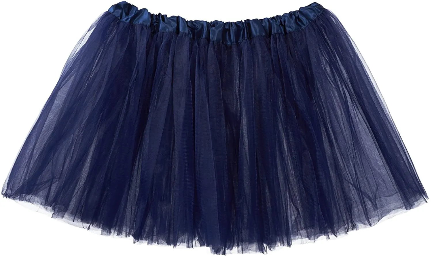 My Lello Adult Tutu Skirt, Classic Elastic 3 Layer Tulle Tutu for Women and Teens