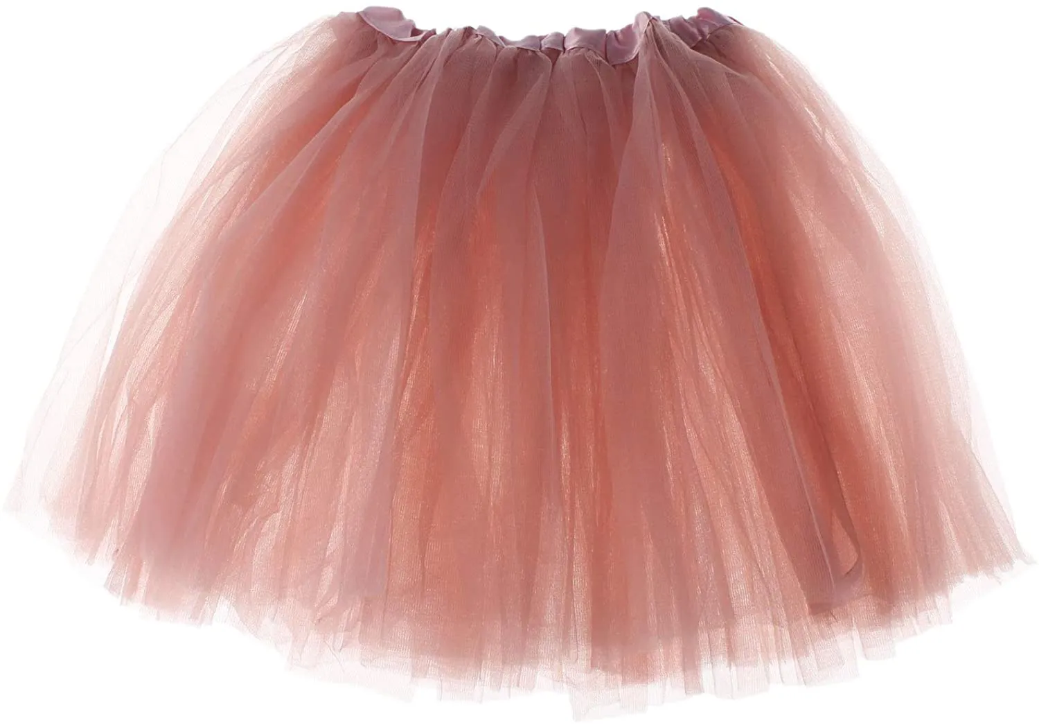 My Lello Adult Tutu Skirt, Classic Elastic 3 Layer Tulle Tutu for Women and Teens