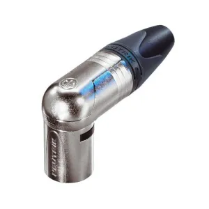 Neutrik NC3MRX 3 Pin XLR Male Right Angle Connector