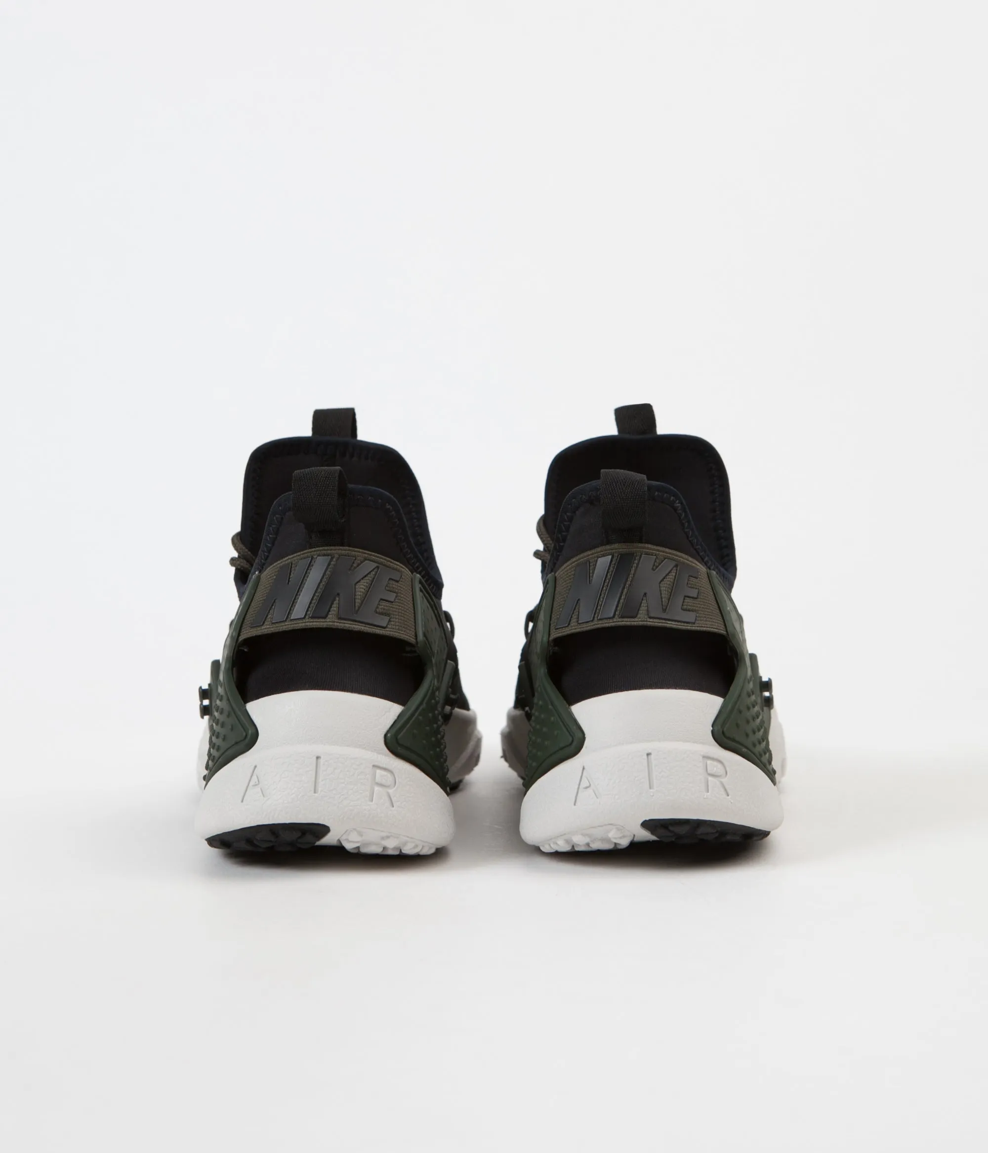 Nike Air Huarache Drift Shoes - Sequoia / Light Bone - Black - White