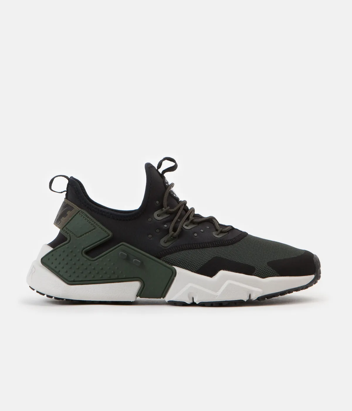 Nike Air Huarache Drift Shoes - Sequoia / Light Bone - Black - White