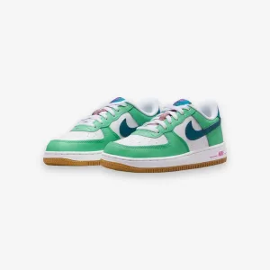 Nike Force 1 LV8 BP White Green Abyss Spring Green FJ4806-100