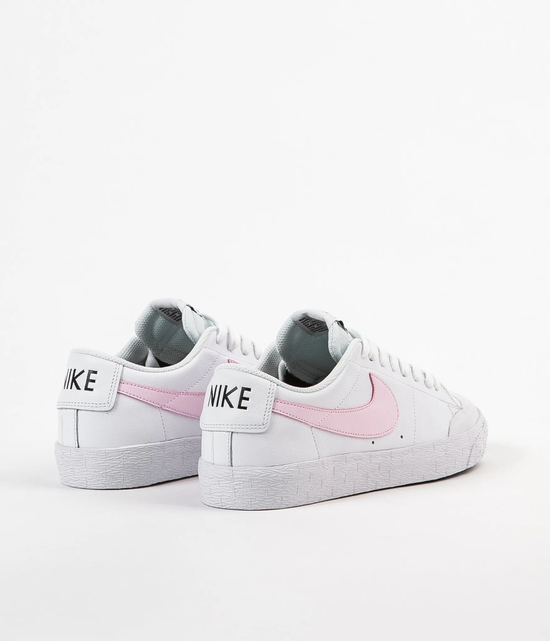 Nike SB Blazer Low XT Shoes - White / Prism Pink - Black - White