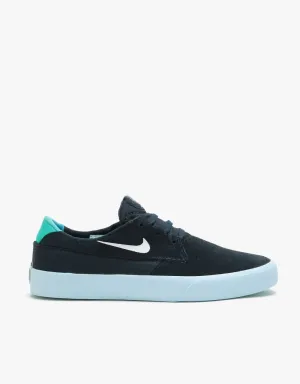 Nike SB Shane T Skate Shoes - Dark Obsidian/White-Hyper Jade