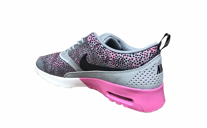 Nike scarpa da ginnastica da donna Air Max Thea Print 599408 005 grigio-nero-fucsia