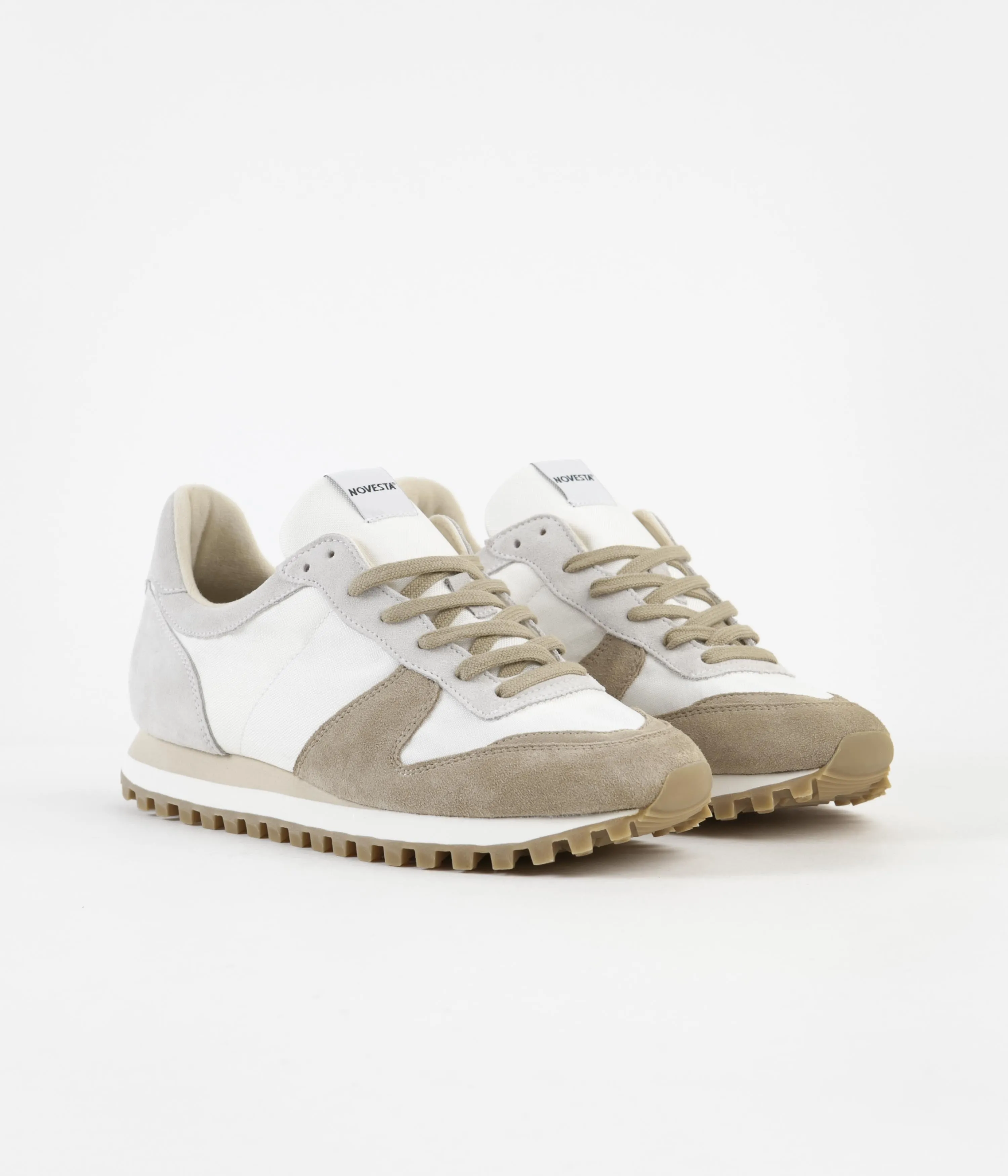 Novesta Marathon Trail Shoes - White / Beige