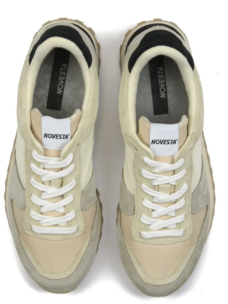 Novesta Marathon Trail Trainers in Beige