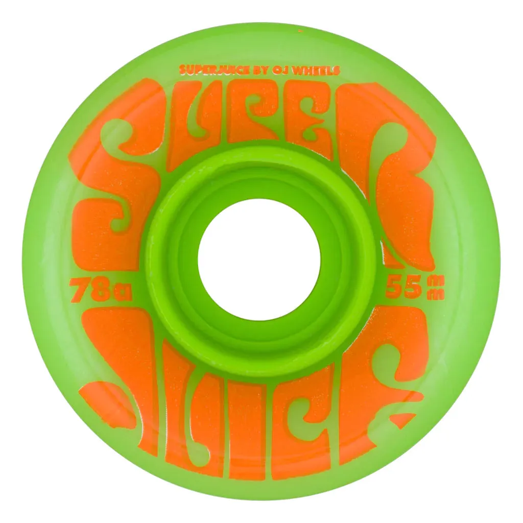 OJs Mini Super Juice Green 78A 55mm Wheels