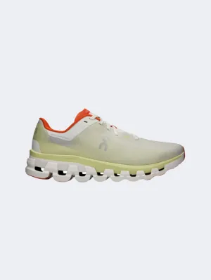 On Cloud Flow 4 Women Running Shoes White/ Hay