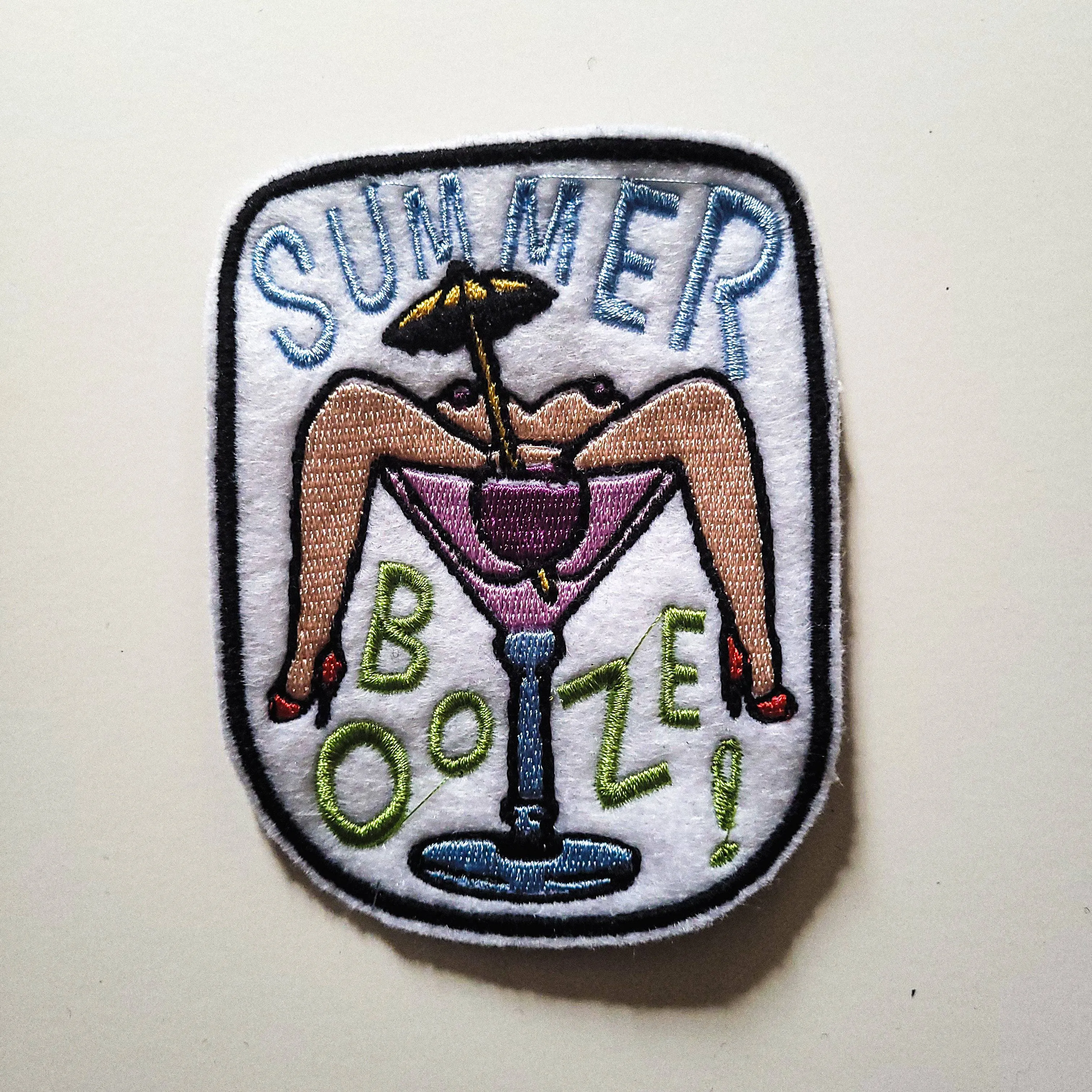 Patch brodé "Summer booze"