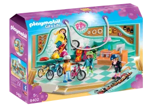 Playmobil - 9402 | City Life: Bike & Skate Shop