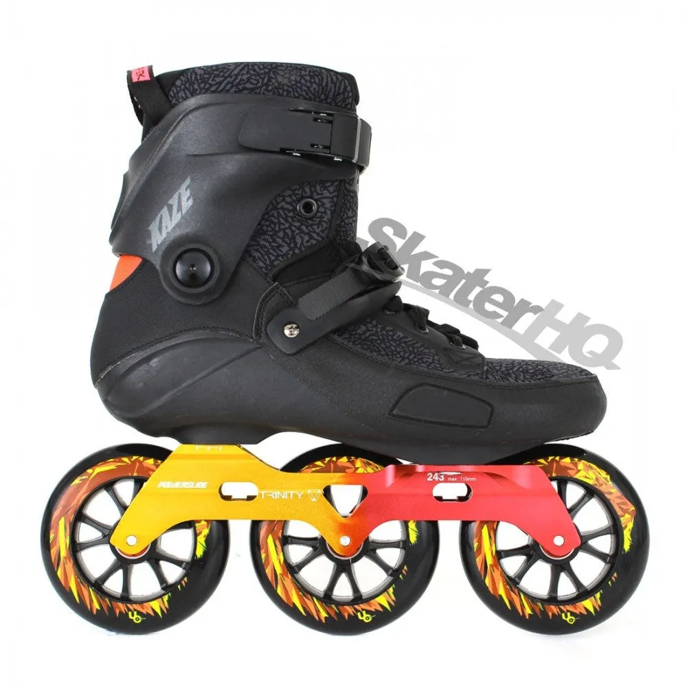 Powerslide Kaze Supercruiser 110 - Black/Red