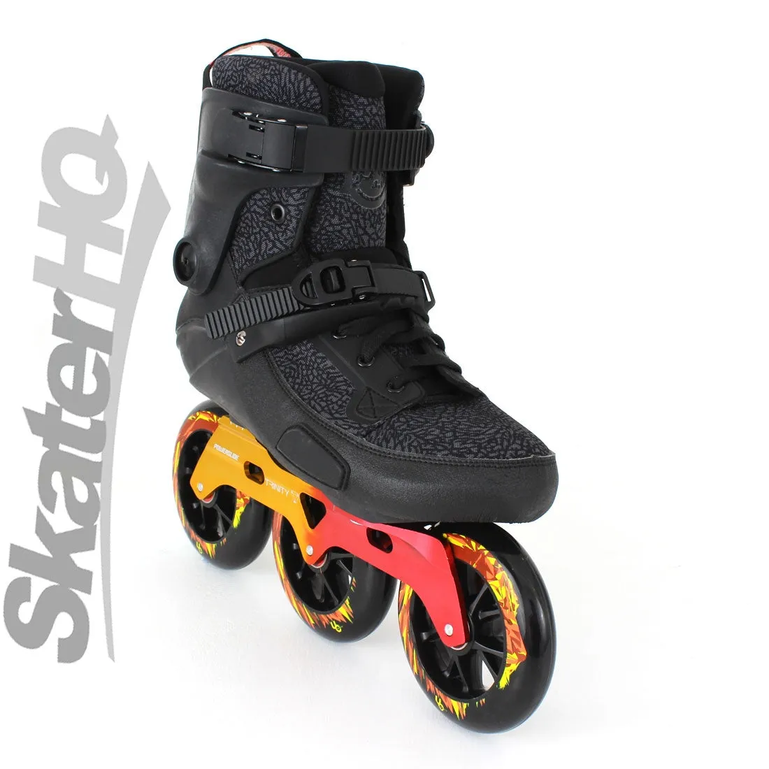 Powerslide Kaze Supercruiser 110 - Black/Red