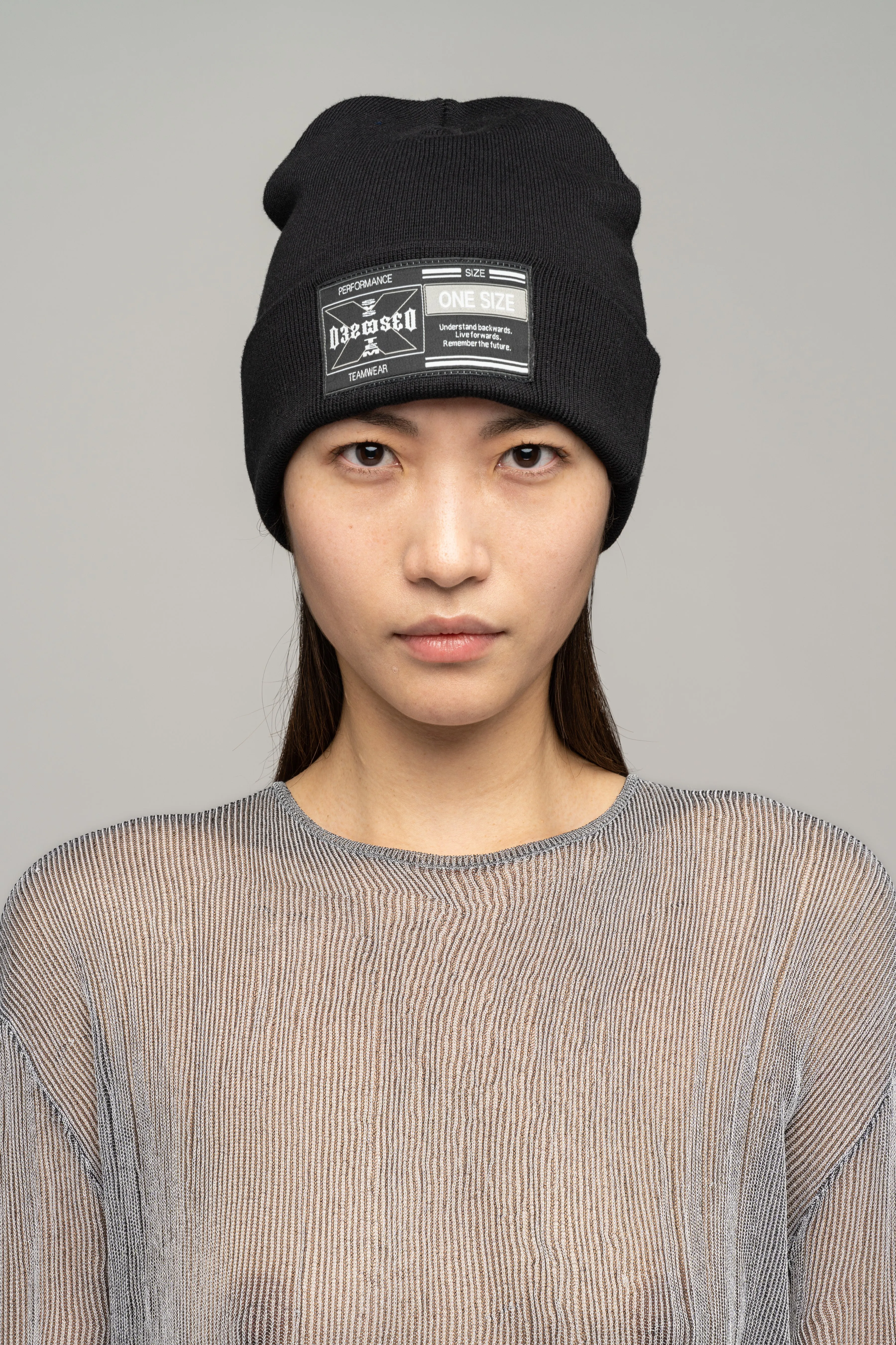 "TEAM" TAG BEANIE