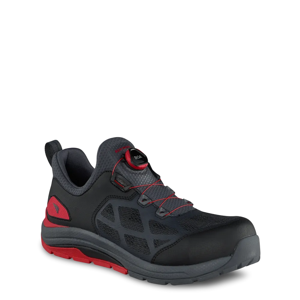 'Red Wing' Men's Cooltech™ Athletics EH Comp Toe - Black / Red