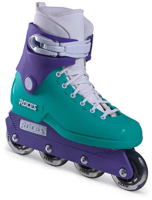 Roces 1992 Teal / Purple Unisex Inline Skates - Super Sale