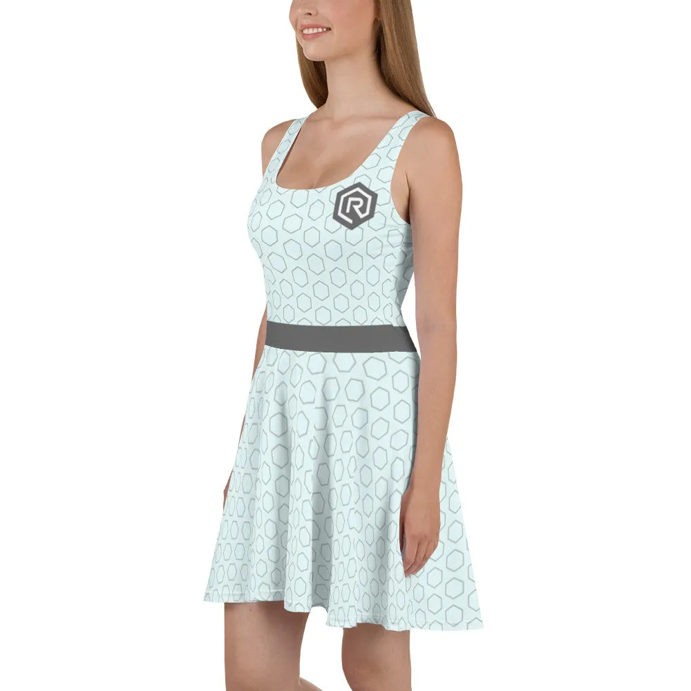 Rollacrit Logo Hex Skater Dress