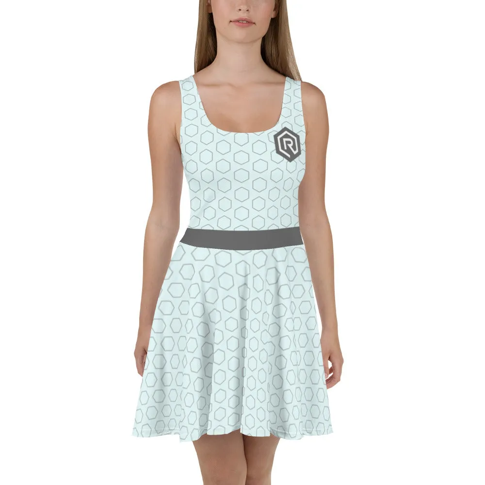 Rollacrit Logo Hex Skater Dress