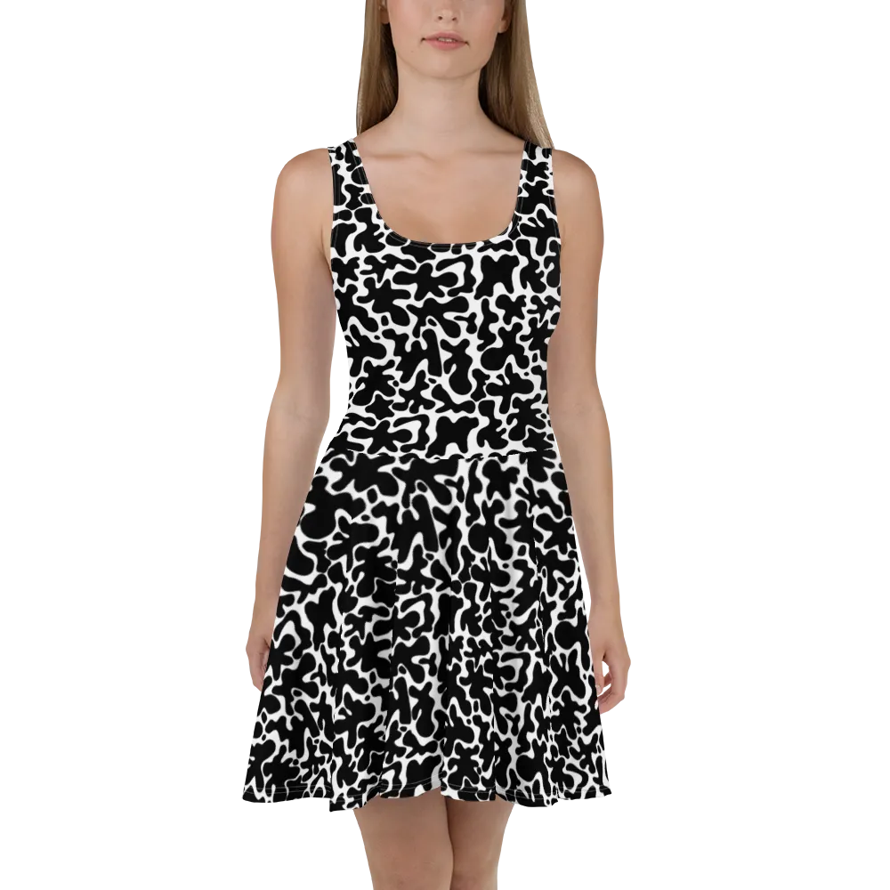 Rorschach Rodeo Skater Dress