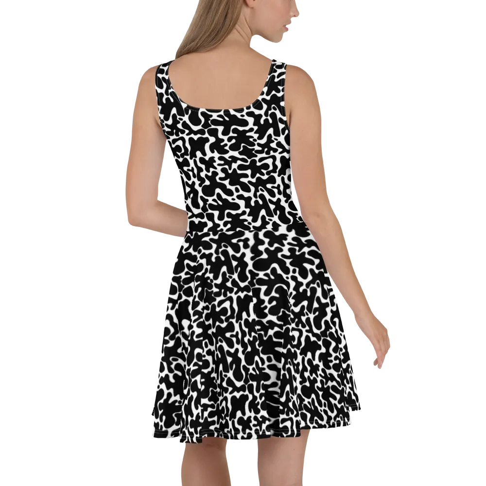 Rorschach Rodeo Skater Dress