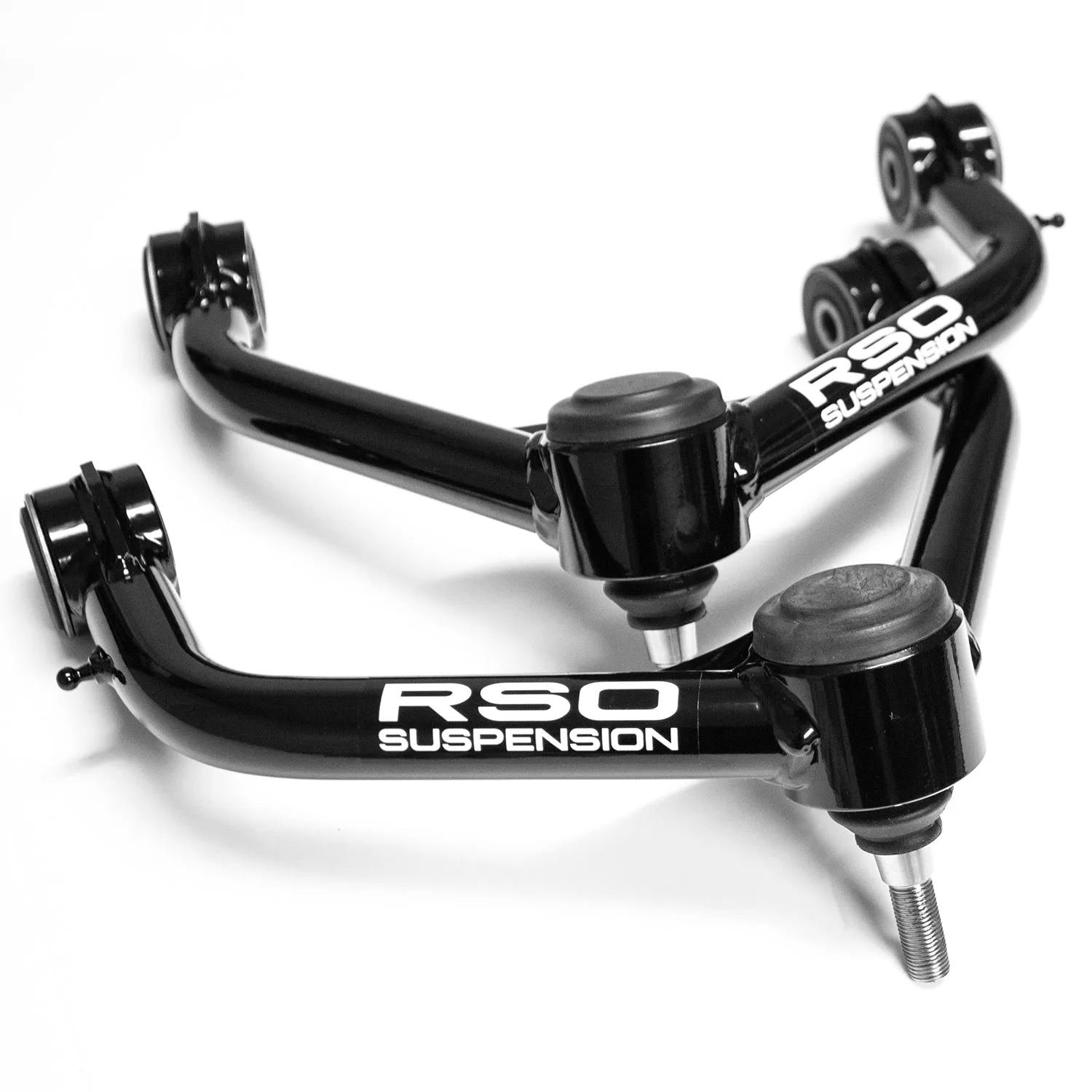 RSO Front Upper Control Arms Tubular Steel Black Powder Coated 2-4in Lift