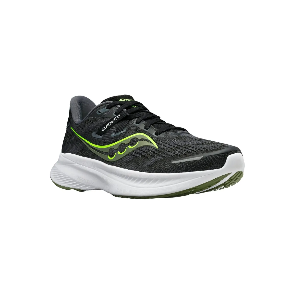 Saucony Guide 16 Shoes Black Green