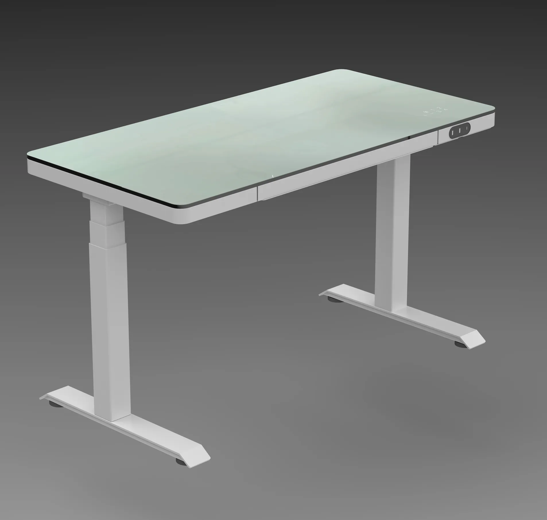 SDG Glass Standing Desk