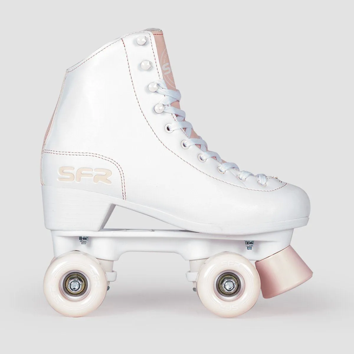 SFR Figure Quad Skates White/Pink