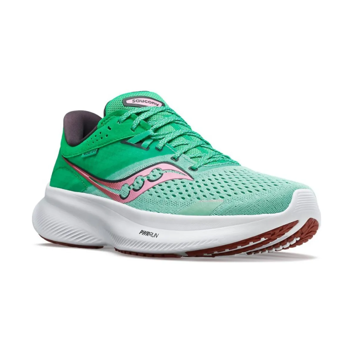 Shoes Saucony Ride 16 Green Pink  Women