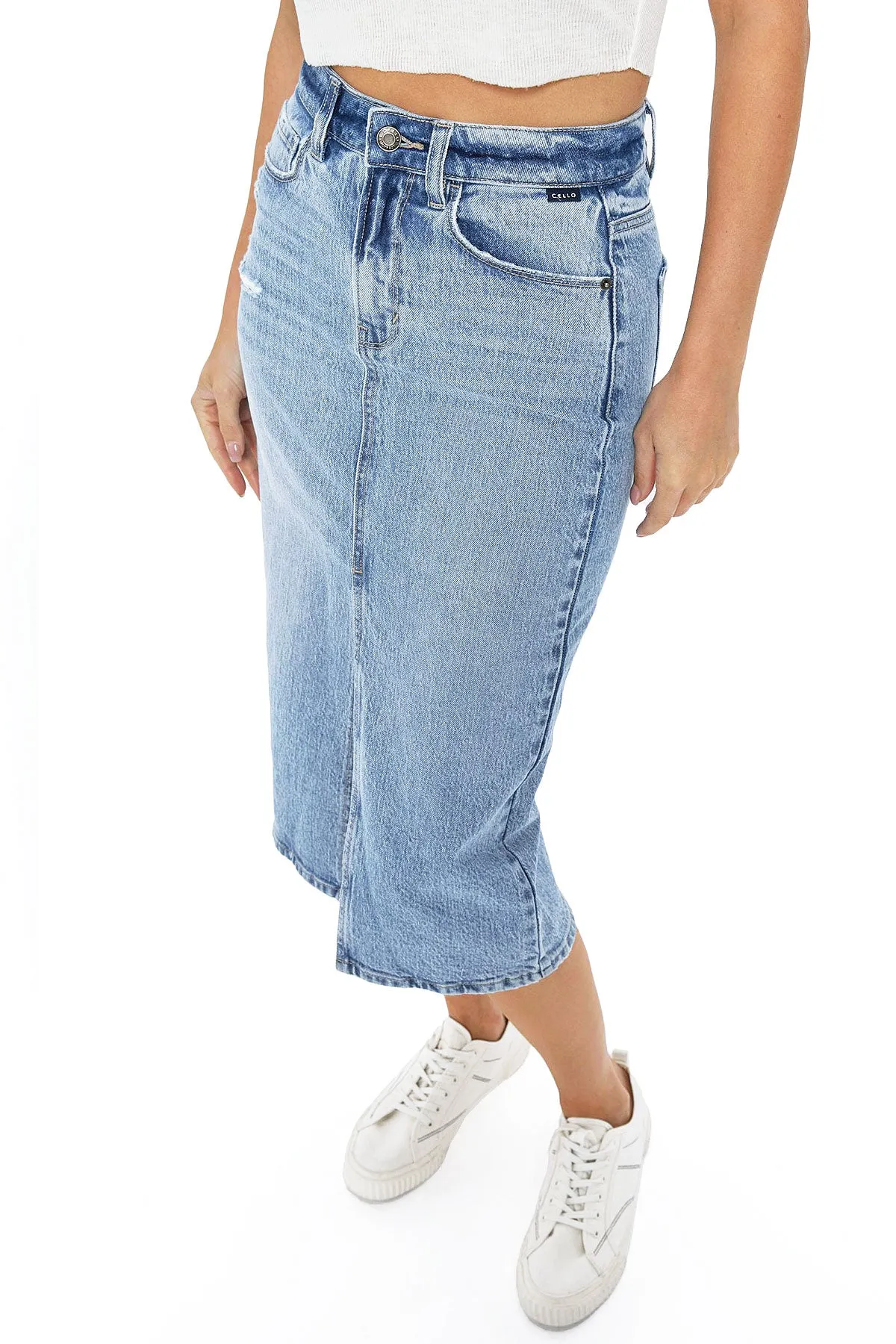 Skater Girl Denim Skirt