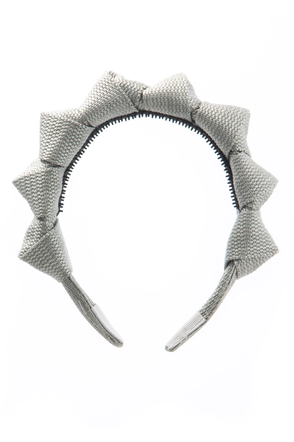 Skater Girl Headband - Silver