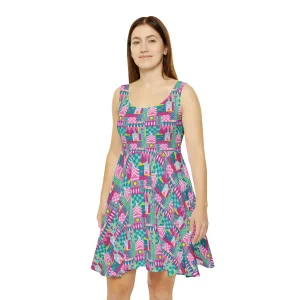 Small World Women's Skater Dress