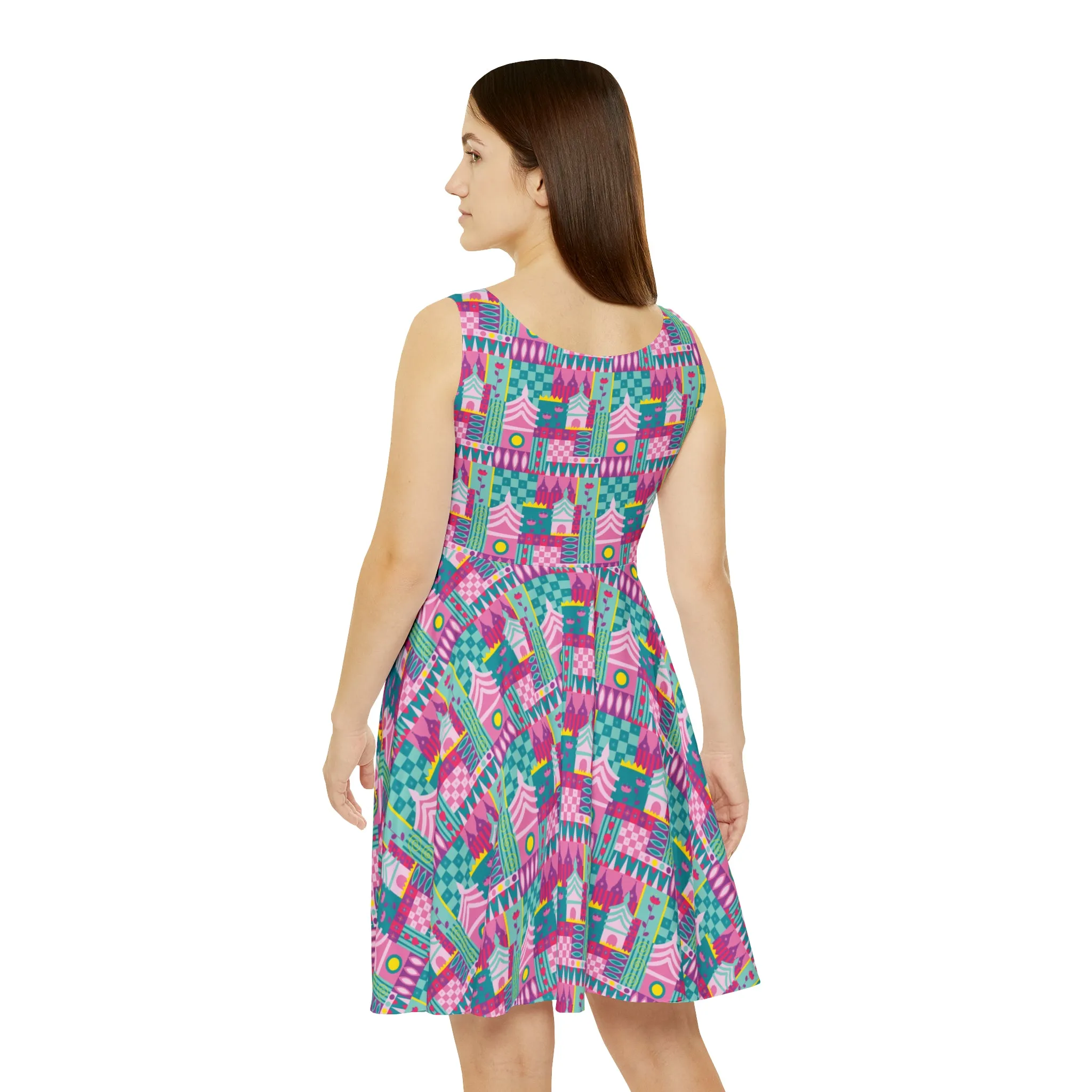 Small World Women's Skater Dress