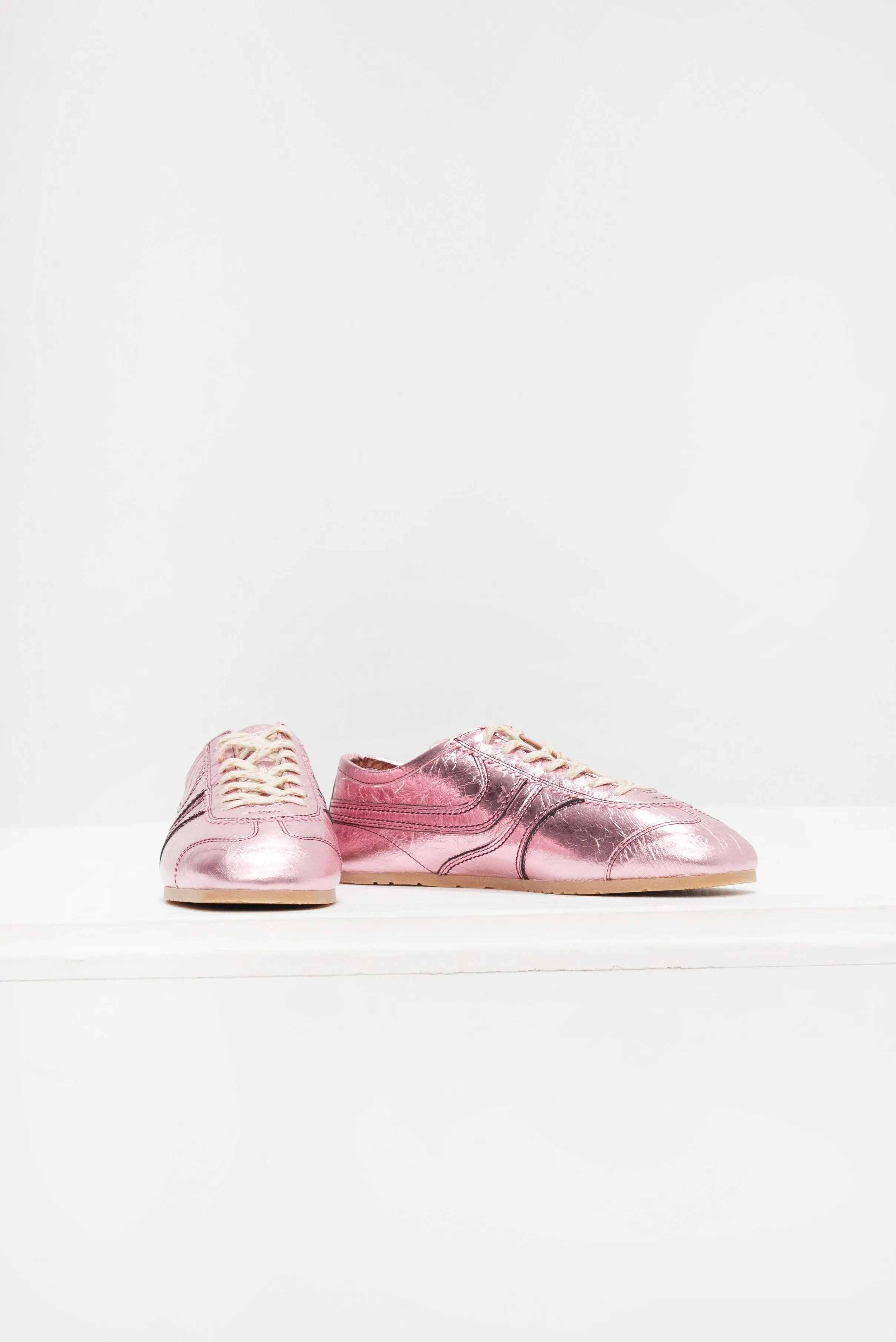 Sneakers, Metallic Pink