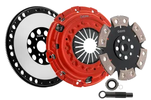 Stage 6 Clutch Kit (2MD) for Subaru Legacy GT Spec B 2005-2006 2.5L DOHC (EJ255) Turbo AWD Includes Lightened Flywheel