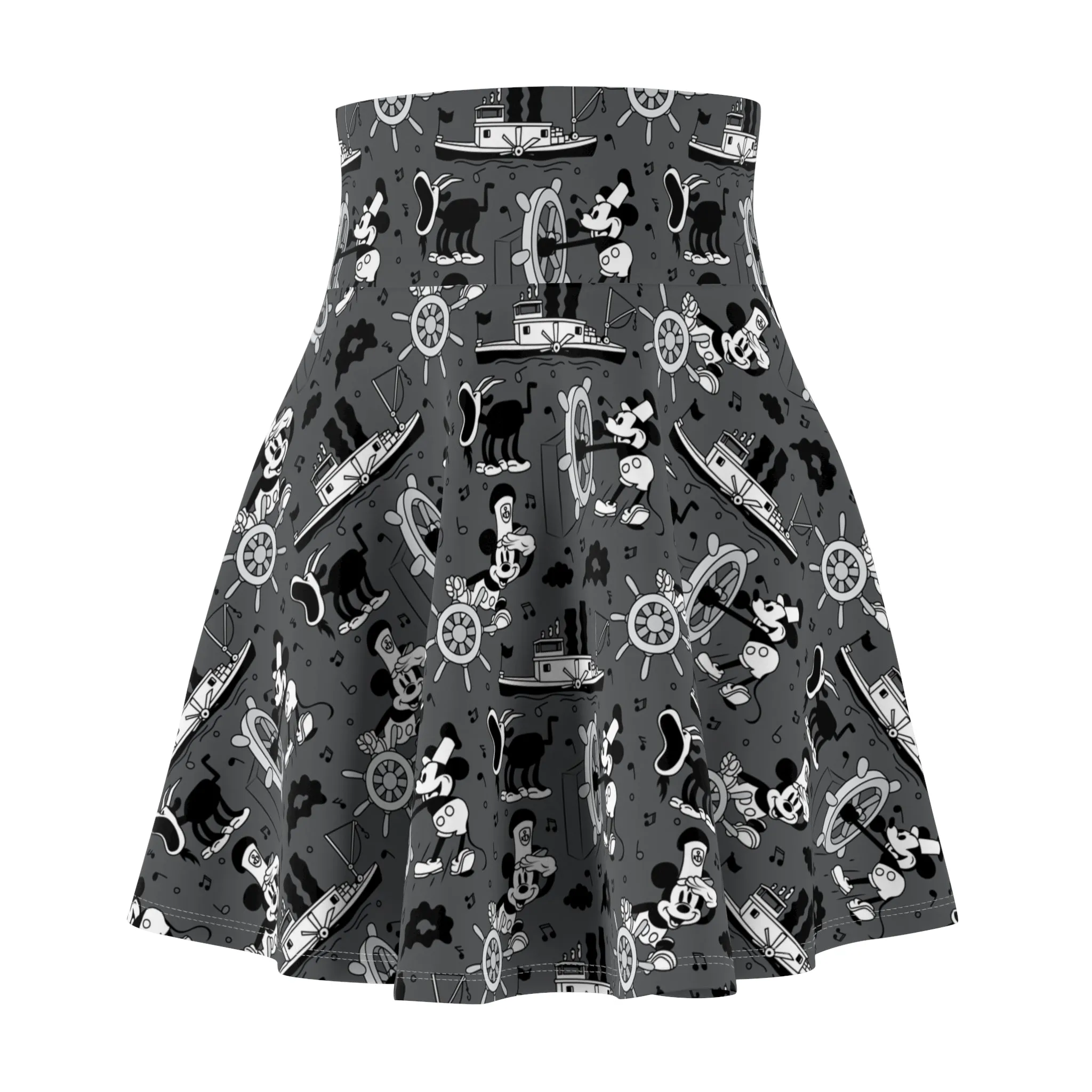 Steamboat Mickey Women's Skater Skirt