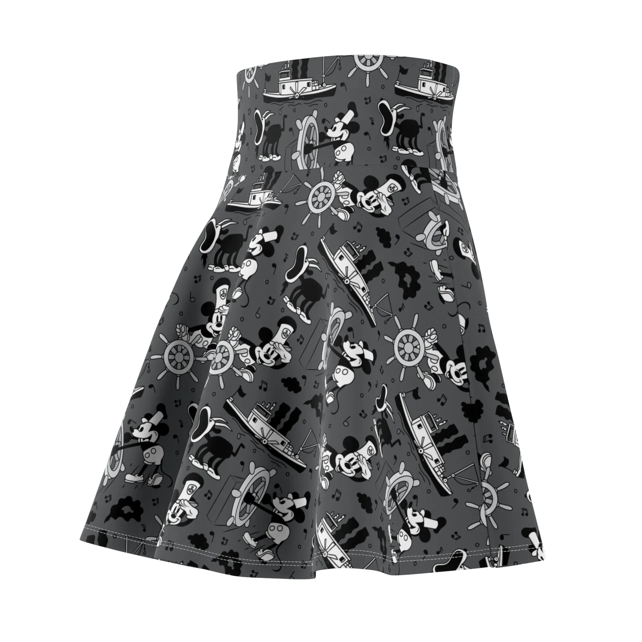 Steamboat Mickey Women's Skater Skirt