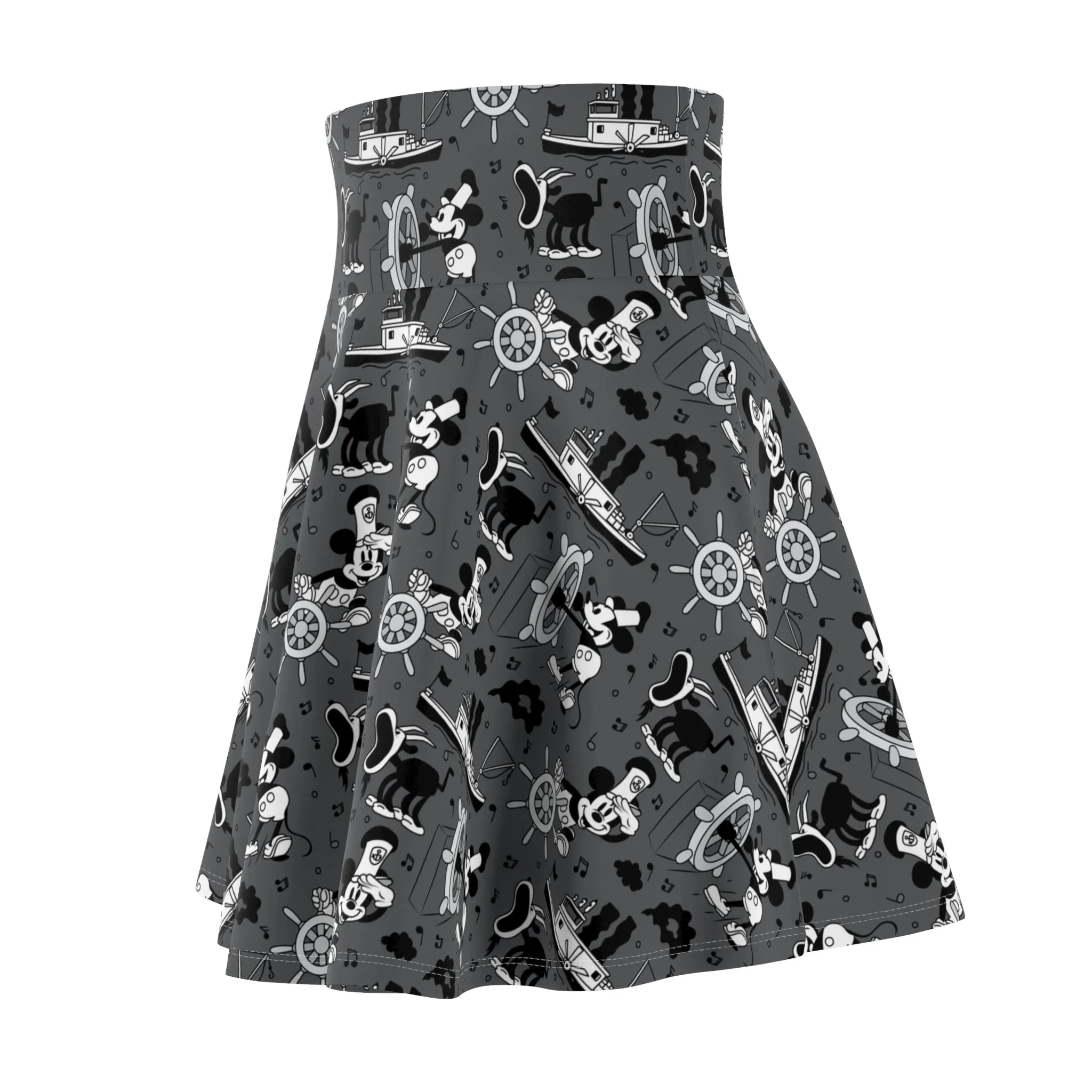 Steamboat Mickey Women's Skater Skirt