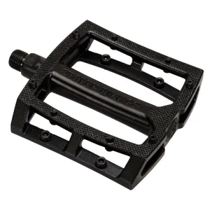 Stolen BMX Throttle Alloy Unsealed Pedals - ED Black